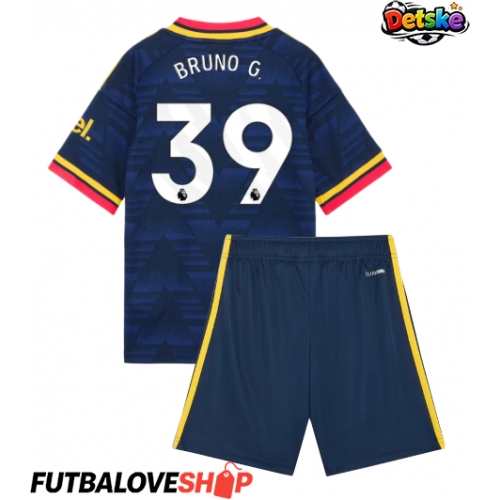 Dres Arsenal Bruno Guimaraes #39 Preč pre deti 2026-27 Krátky Rukáv (+ trenírky)